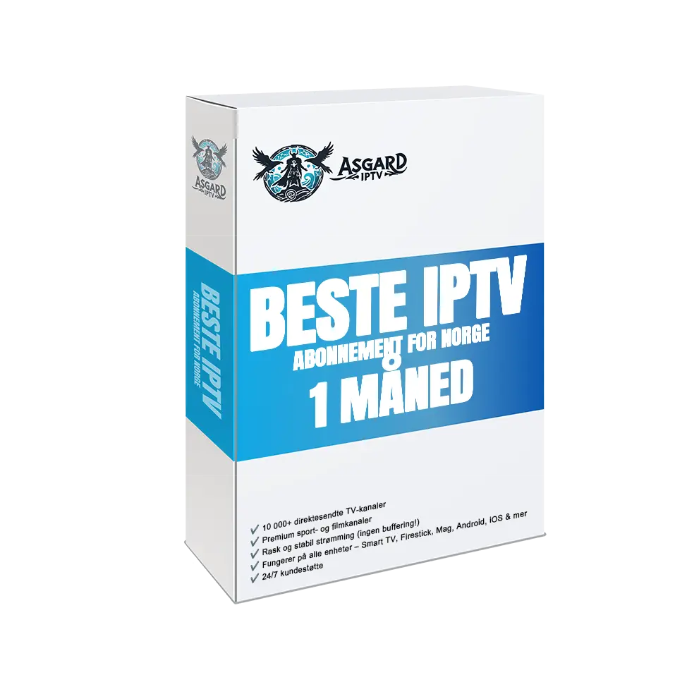 IPTV 1 Maned abonnement